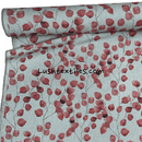 Linen Fabric Eucalyptus Money Leaves Cotton Canvas Linen Upholstery 54”, Spice - Bull Ring Fabrics