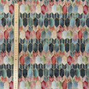 Little Vincent Diamond Jewel Tapestry Upholstery Fabric 140cm - Bull Ring Fabrics