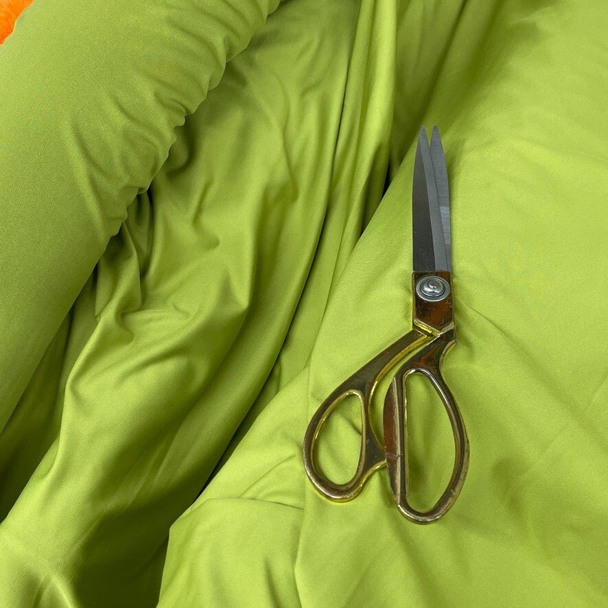 Lycra Stretch Spandex Fabric Dress Draping Backdrops Decor 60" HALLOWEEN GREEN - Bull Ring Fabrics