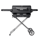 Masterbuilt Portable Charcoal BBQ & Smoker with Cart in Black - Bull Ring Fabrics