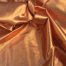 Metallic Copper Paper Lame Fabric - Bull Ring Fabrics