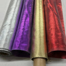 Metallic Copper Paper Lame Fabric - Bull Ring Fabrics
