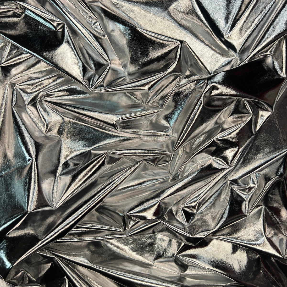 Metallic Jersey Foil Lycra Stretch Dance Dress Costumes Fabric 60" - Bull Ring Fabrics