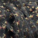 Metallic Stars Dress Net Fabric Tutu Tulle Skirt Costumes 60" - Bull Ring Fabrics