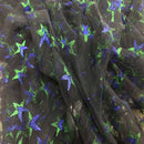 Metallic Stars Dress Net Fabric Tutu Tulle Skirt Costumes 60" - Bull Ring Fabrics