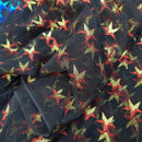 Metallic Stars Dress Net Fabric Tutu Tulle Skirt Costumes 60" - Bull Ring Fabrics