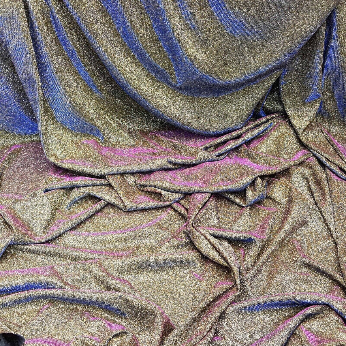 Moonlight Glitter Sparkling Jersey Party Dress Fabric 54” - Bull Ring Fabrics