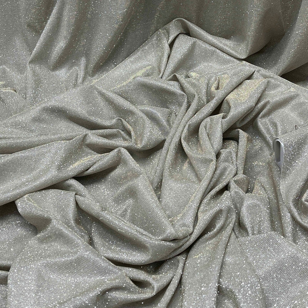 Moonlight Glitter Sparkling Jersey Party Dress Fabric 54” - Bull Ring Fabrics