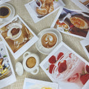 Oilcloth PVC Breakfast Food Snapshots Tablecloth Fabric - Bull Ring Fabrics