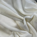 Plain Anti Pil Polar Fleece Fabric 150cm, Cream - Bull Ring Fabrics