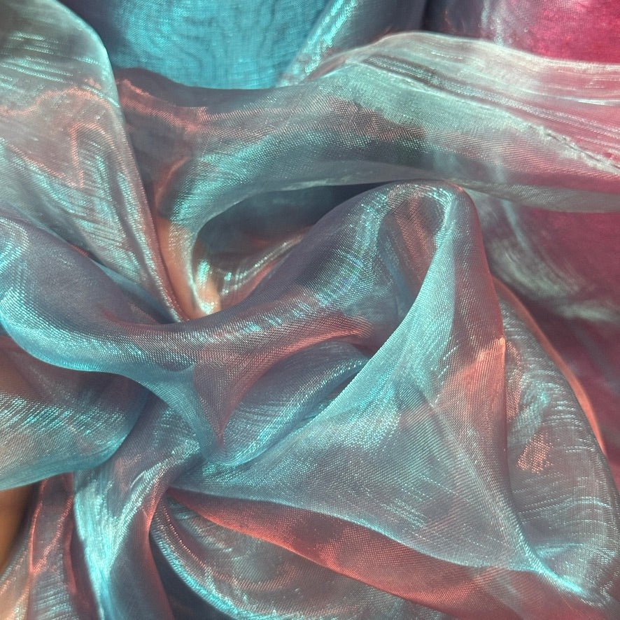 Plain Two-Tone Organza Fabric 150cm - Bull Ring Fabrics