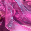 Plain Two-Tone Organza Fabric 150cm - Bull Ring Fabrics