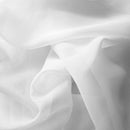 Plain Voile Draping Fabric Net Curtains 150cm, White - Bull Ring Fabrics
