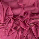 Plain Voile Fabric Draping Net Curtain Material 150cm, Wine - Bull Ring Fabrics