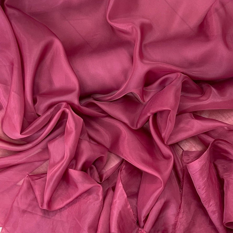 Plain Voile Fabric Draping Net Curtain Material 150cm, Wine - Bull Ring Fabrics