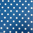 Polka Dot Spotty PVC Oilcloth Fabric - Bull Ring Fabrics