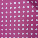 Polka Dot Spotty PVC Oilcloth Fabric - Bull Ring Fabrics
