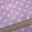 Polka Dot Spotty PVC Oilcloth Fabric - Bull Ring Fabrics