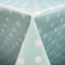 Polka Dot Spotty PVC Oilcloth Fabric - Bull Ring Fabrics