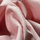 Premium 100% Cotton Chambray Fabric 140cm, Pink - Bull Ring Fabrics