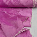 Prestige Diamond Quilted & Pearl Taffeta Fabric 60", Pink Shot Cerise - Bull Ring Fabrics