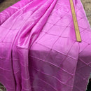 Prestige Diamond Quilted & Pearl Taffeta Fabric 60", Pink Shot Cerise - Bull Ring Fabrics