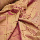Quilted Trellis Diamonds Pearl Taffeta Fabric Dress Crafts 60" - Bull Ring Fabrics
