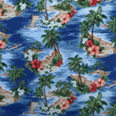 Rose & Hubble Tropical Collection – 100% Cotton Poplin Fabric 45" Wide - Bull Ring Fabrics