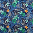 Rose & Hubble Tropical Collection – 100% Cotton Poplin Fabric 45" Wide - Bull Ring Fabrics