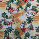 Rose & Hubble Tropical Collection – 100% Cotton Poplin Fabric 45" Wide - Bull Ring Fabrics