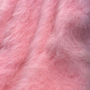 Long Pile Faux Fur Fabric 150cm Wide - Pink