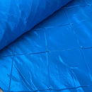 50m Wholesale Quilted Diamonds Pearl Taffeta Fabric 60" Turquoise