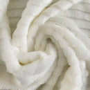 Fun Fur Kurzflor Kunstpelz Stoff 150cm - Weiß