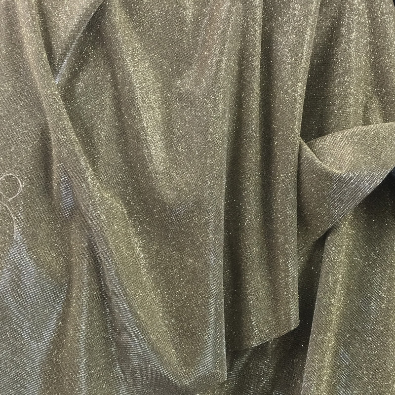Moonlight Glitter Sparkling Jersey Party Dress Fabric 54”