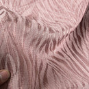 Safari Streak Upholstery Curtain Brocade Fabric 140cm, Dusky Pink - Bull Ring Fabrics