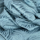 Safari Streak Upholstery Curtain Brocade Fabric 140cm, Sky Blue - Bull Ring Fabrics