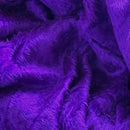 Short Pile Fun Faux Fur Fabric Crafts Toys Furry Material 150cm - Purple - Bull Ring Fabrics