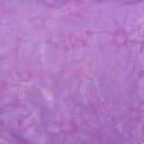 Sunflowers Velvet Flocked Taffeta Fabric Dress 150cm Pink - Bull Ring Fabrics