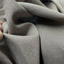 Tiny Check Polyviscose Tartan Fabric 140cm, Brown - Bull Ring Fabrics