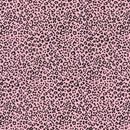 Tiny Leopard Spots 100% Cotton Poplin Fabric Rose & Hubble Animal Print 45", Pink - Bull Ring Fabrics