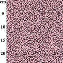Tiny Leopard Spots 100% Cotton Poplin Fabric Rose & Hubble Animal Print 45", Pink - Bull Ring Fabrics