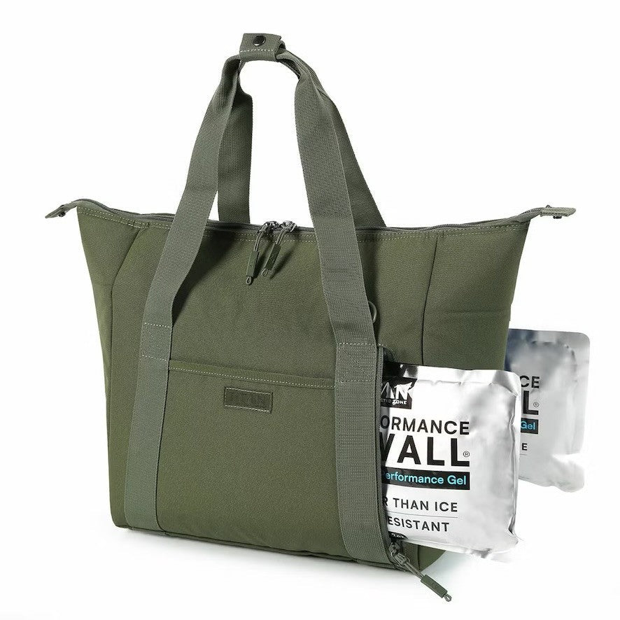 Titan 25 Can Insulated Cooler Bag with 2 Ice Walls Deep Freeze Carry-All Hiking - Bull Ring Fabrics