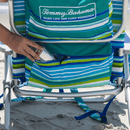 Tommy Bahama 5-Position Backpack Beach Chair Insulated Pouch Pillow 136kg NEW - Bull Ring Fabrics