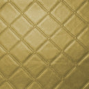 Trellis Quilted Vinyl Faux Leather Upholstery Fabric 140cm - Bull Ring Fabrics