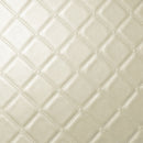 Trellis Quilted Vinyl Faux Leather Upholstery Fabric 140cm - Bull Ring Fabrics
