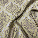 Trompe Damask Curtain Brocade Upholstery Fabric 140cm, Lime Green - Bull Ring Fabrics