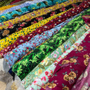 Viscose Printed Floral Summer Dress Fabric 60" - Bull Ring Fabrics