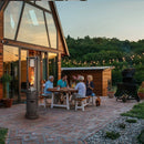 Well Traveled Cyclone Flame Gas Patio Heater Garden Cafe Bar Resturant - Bull Ring Fabrics
