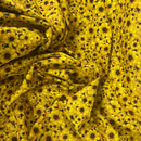 Yellow Sunflowers Craft 100% Cotton Fabric 140cm - Bull Ring Fabrics