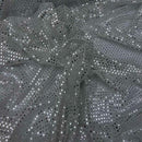 3mm Sequins Fabric Pantomime Costumes Dress 45", Per Metre